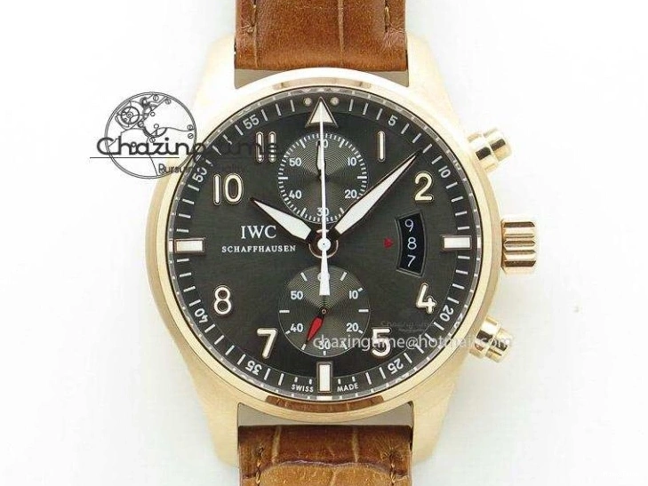 MIROTIME 0212 Portuguese Chrono IW3716 Z+F 1:1 Best Edition White Dial on Gray Rubber Strap A WrinkleFree 7014